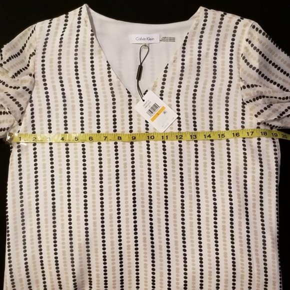 CK Ruffled-Sleeve Blouse - Picture 8 of 8